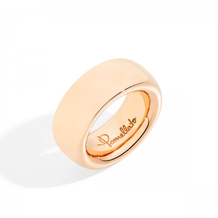 BAGUE ICONICA GRAND FORMAT EN OR ROSE