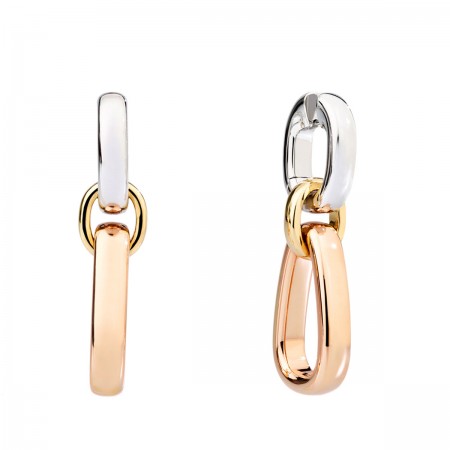 ICONICA en or rose, jaune et blanc plaqué rhodium 18 ct Pomellato