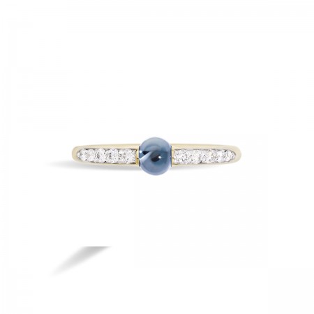 Bague Pomellato avec Topaze Bleue