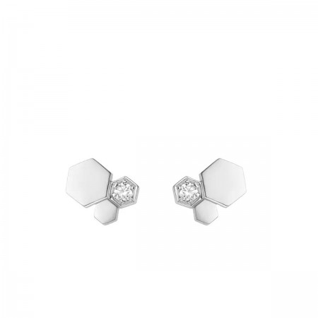 Boucles d'oreilles Bee My Love en or rose - Chaumet