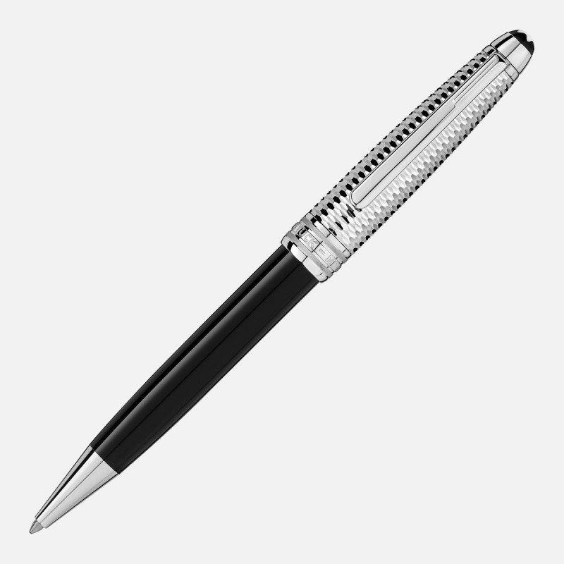 stylo bille argenté doré