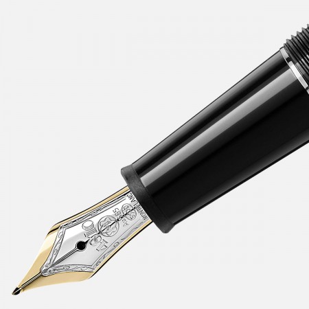 Stylo Plume Platiné Meisterstück Classique Noir- Montblanc - Ocarat