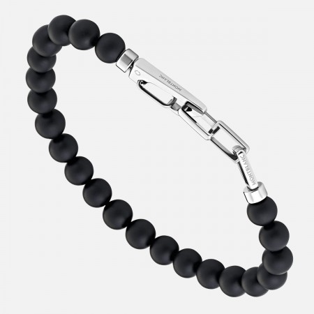 Bracelet homme onyx : un bracelet de perles noires pour l'homme