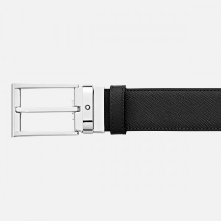 Ceinture affaires réversible noir