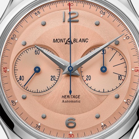 Montre Monopusher Chronograph Montblanc  - Cadran Rose