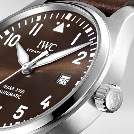 Montre D'AVIATEUR Mark XVIII, cadran brun IWC