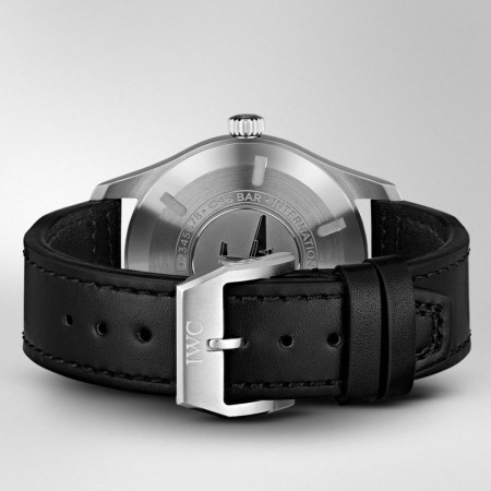 MONTRE D’AVIATEUR MARK XVIII -  Bracelet cuir de veau noir