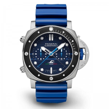 Montre Submersible Chrono bleu