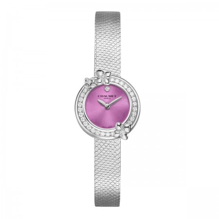 Montre Hortensia "Eden"-LAQUE ROSE