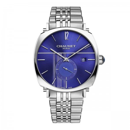 Montre Homme Classique-Chaumet-Cadran Laque Bleu