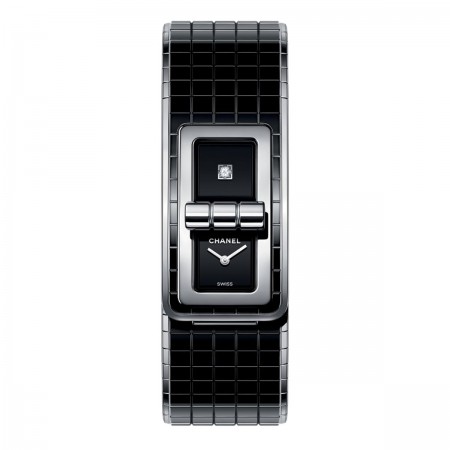 Montre CODE COCO - Céramique haute résistance et acier - CHANEL - Vue par défaut - voir la version taille réelle