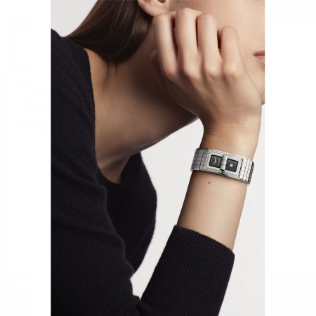 Montre CODE COCO - Acier - CHANEL - Vue portée