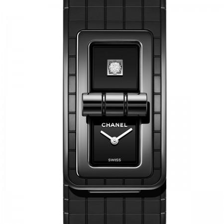 Montre CODE COCO So Black - Céramique haute résistance noire et acier - CHANEL - Vue par défaut - voir la version taille réelle