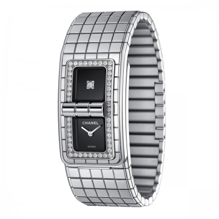 Montre CODE COCO - Acier serti de diamants - CHANEL